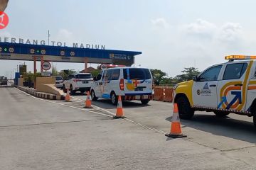 Tol Ngawi Kertosono tambah personel saat arus mudik