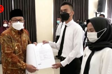 180 CPNS Kota Malang terima SK pengangkatan