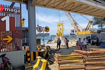 H-4 Lebaran Dermaga 1 Pelabuhan Merak ditargetkan bisa beroperasi