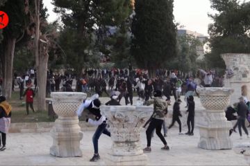 Ketegangan memanas di kompleks Masjid Al Aqsa
