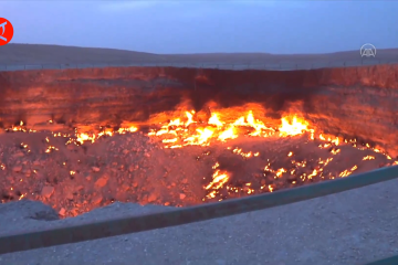 Turkmenistan bersiap untuk menutup 'Gerbang ke Neraka'