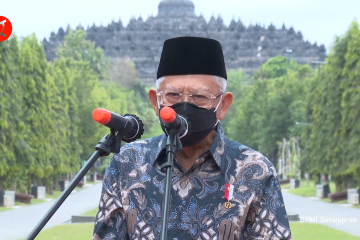Wapres pastikan Candi Borobudur siap dikunjungi saat libur lebaran