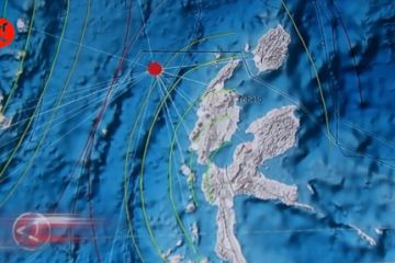 Gempa bumi magnitudo 6,0  guncang Halmahera Barat