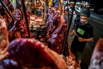 Harga daging sapi naik rata-rata 7,72 persen secara nasional jelang lebaran