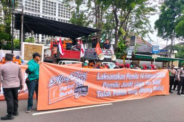 Demo Hari Buruh, Polda Metro Jaya kerahkan 572 personel