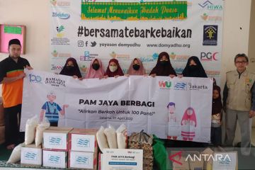 PAM JAYA rayakan 100 tahun dengan salurkan bantuan ke 100 panti asuhan