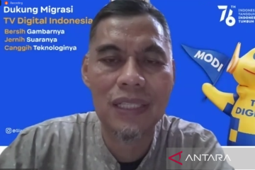 Migrasi perdana TV digital di delapan wilayah Indonesia berjalan mulus