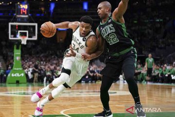 NBA Playoffs: Bucks memimpin 1-0 atas Celtics usai menang 101-89