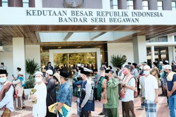 Ratusan WNI laksanakan shalat Id di KBRI Bandar Seri Begawan