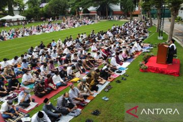 Warga Indonesia di Bangkok laksanakan shalat Idul Fitri 1443 H