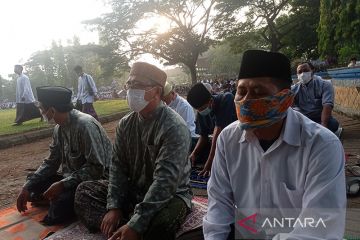 Alun-Alun Multatuli dipadati jamaah Shalat Id