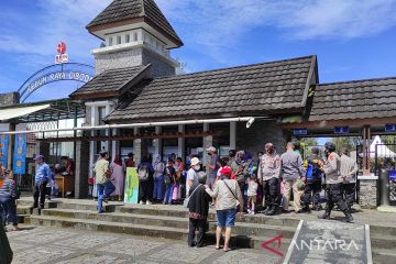 Tempat wisata di Puncak-Cipanas hari kedua lebaran meningkat