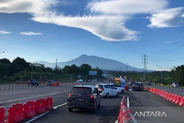 Jasa Marga berlakukan rekayasa contraflow di Tol Jagorawi arah Ciawi