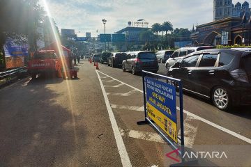 Satlantas Polres Bogor kerahkan 175 personel urai kepadatan di Puncak