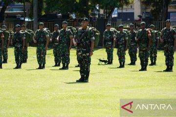 Pangdam Kasuari menyambut prajurit Yonif RK 762/VYS purnatugas satgas