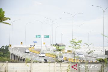 17 ribu kendaraan diperkirakan puncak arus balik di GT Kramasan-Sumsel