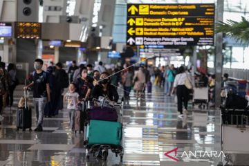 Ada 193.819 penumpang mudik dan tiba saat Lebaran di Bandara Soetta