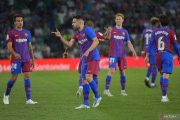 Barcelona amankan tiket Champions, menang dramatis 2-1 atas Betis