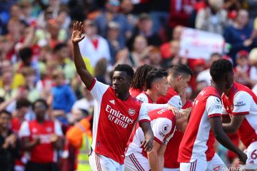 Dwigol Eddie Nketiah bantu Arsenal kalahkan Leeds