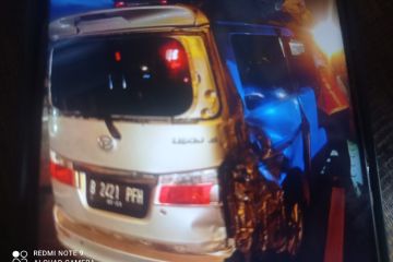 14 orang luka-luka kecelakaan beruntun di tol Tangerang-Merak