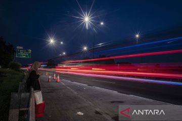 Arus balik lebaran di tol Jakarta-Cikampek