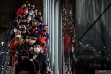 Arus balik di Stasiun Bandung