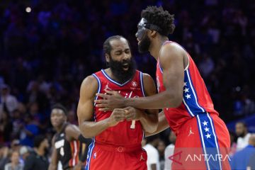 Sixers redam Heat 116-108, paksa seri berlanjut hingga enam gim