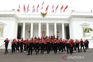 Presiden Jokowi resmi berangkatkan Tim Indonesia ke SEA Games Vietnam