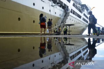 Pelni: Puncak arus balik di Pelabuhan Makassar belum melonjak