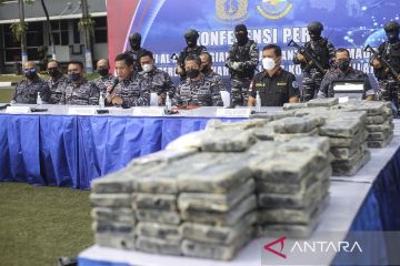 TNI AL gagalkan penyelundupan kokain seberat 179 kilogram