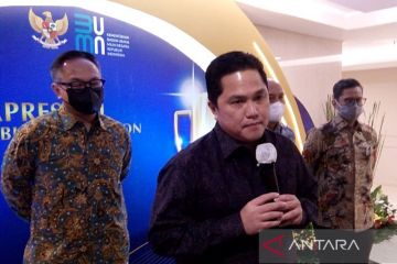 Erick Thohir yakin kolaborasi BUMN dan swasta bisa ciptakan ekosistem