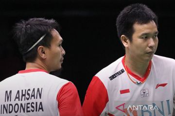 Hendra/Ahsan bawa Indonesia imbangi Thailand 1-1