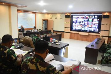 Pangdam Kasuari vikon bersama Panglima TNI bahas pendistribusian BLT