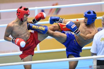 Kickboxing Indonesia amankan dua tiket final SEA Games Vietnam