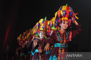 Festival rentak batanghari 2022 di taman budaya Palembang