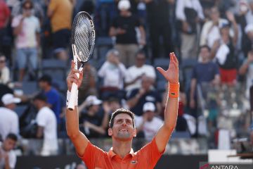 Djokovic taklukkan Karatsev straight set di Italia Open