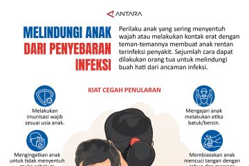 Melindungi anak dari penyebaran infeksi