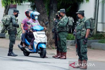 Pemberlakuan jam malam pascabentrok di Sri Lanka