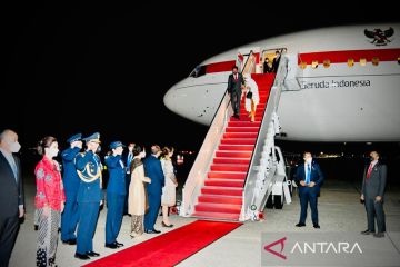 Presiden Jokowi tiba di Washington D.C.