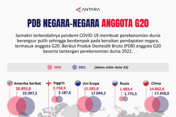 PDB negara-negara anggota G20