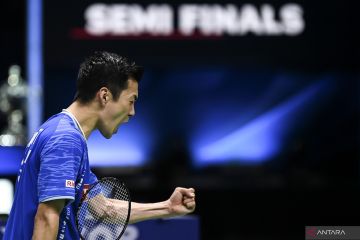 Piala Thomas 2022 : Kenta Nishimoto kalahkan Jonatan Christie