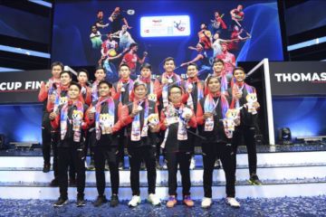 Indonesia juara II Thomas Cup 2022