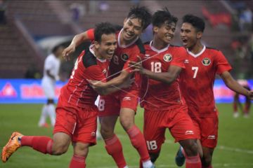 Timnas Indonesia lolos semifinal sepak bola Sea Games Vietnam
