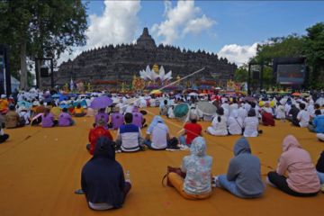 Perayaan Waisak di Borobudur