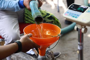 Pemkot Kediri tetap distribusikan minyak goreng curah untuk pedagang