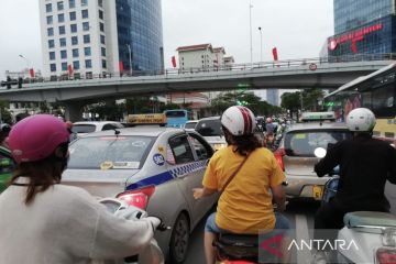 Catatan SEA Games - Lalu lintas Hanoi bikin jantungan