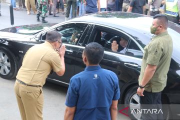 Jokowi berpesan kepada Plt Bupati Bogor tetap maksimalkan pelayanan