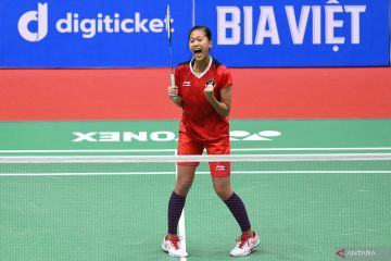 Tim bulutangkis putri Indonesia tembus final SEA Games