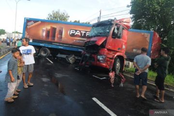 Kecelakaan truk trailer di Boyolali