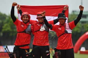 Sea Games 2021 : Indonesia Rebut Emas Panahan Recurve Beregu Putra